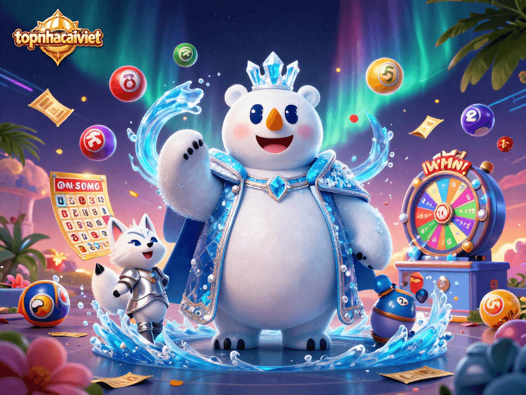 Engage in thrilling lottery games at topnhacaiviet with colorful balls and exciting prizes!