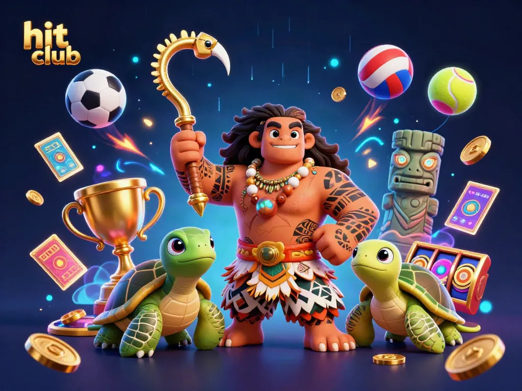 Experience the thrill of hit club betting with dynamic sports elements and a vivid casino atmosphere.