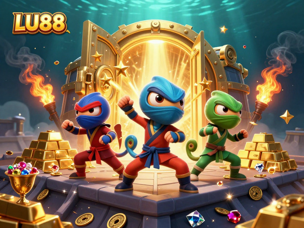 Experience thrilling gameplay at LU88 with vibrant symbols and action-packed casino adventures.