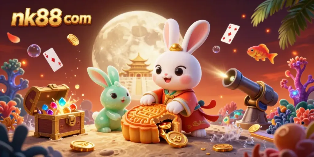 Engage with exciting gaming experiences at nk88 com featuring vibrant 3D themes and casino elements.