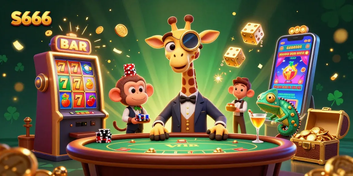 S666 brings excitement to the gaming table with dynamic slots and vibrant casino elements.