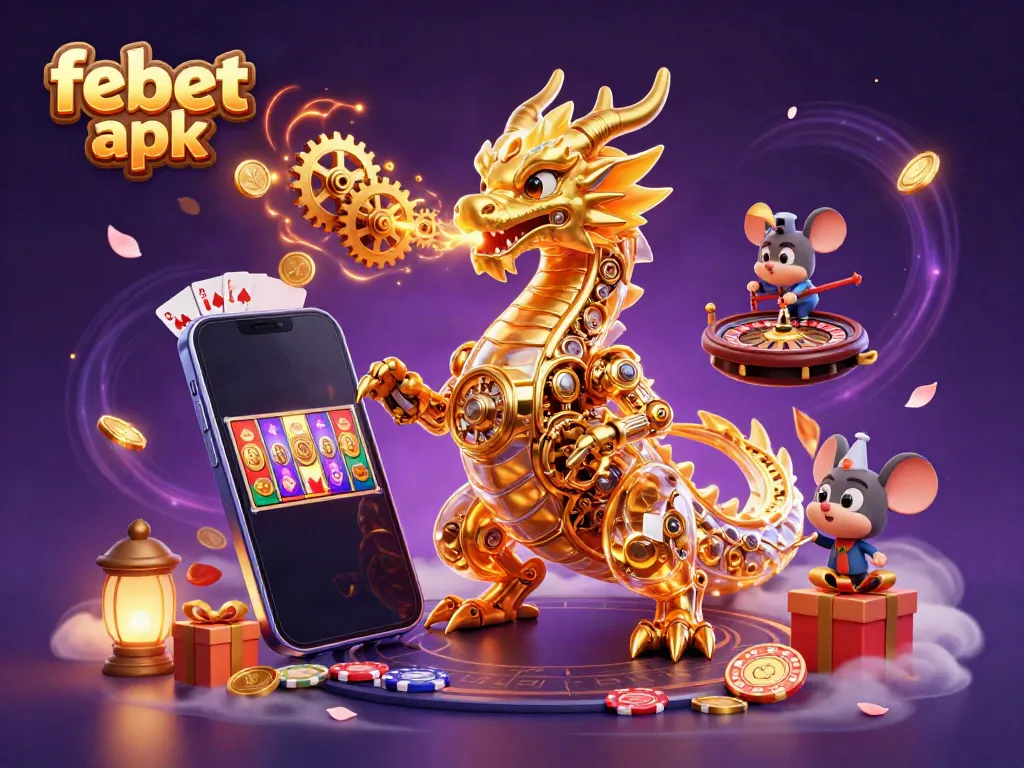 Engage with the exciting world of febet apk featuring a golden dragon and innovative gaming elements.