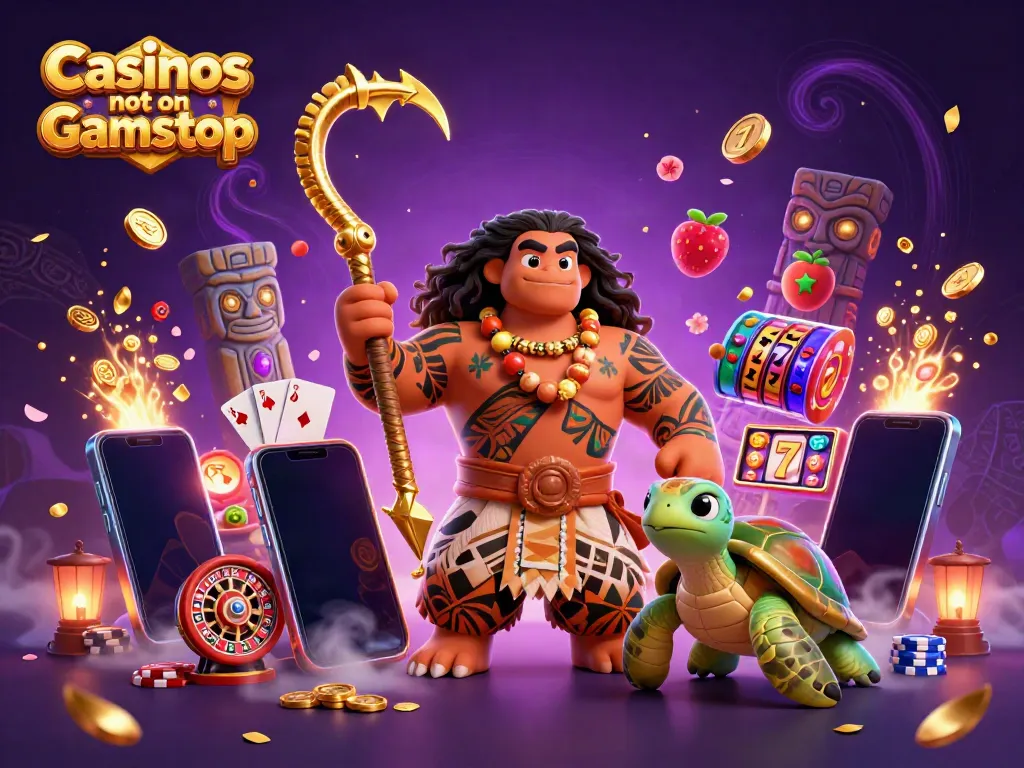 Engage in thrilling gaming at Casinos not on Gamstop with vibrant slots and iconic characters.