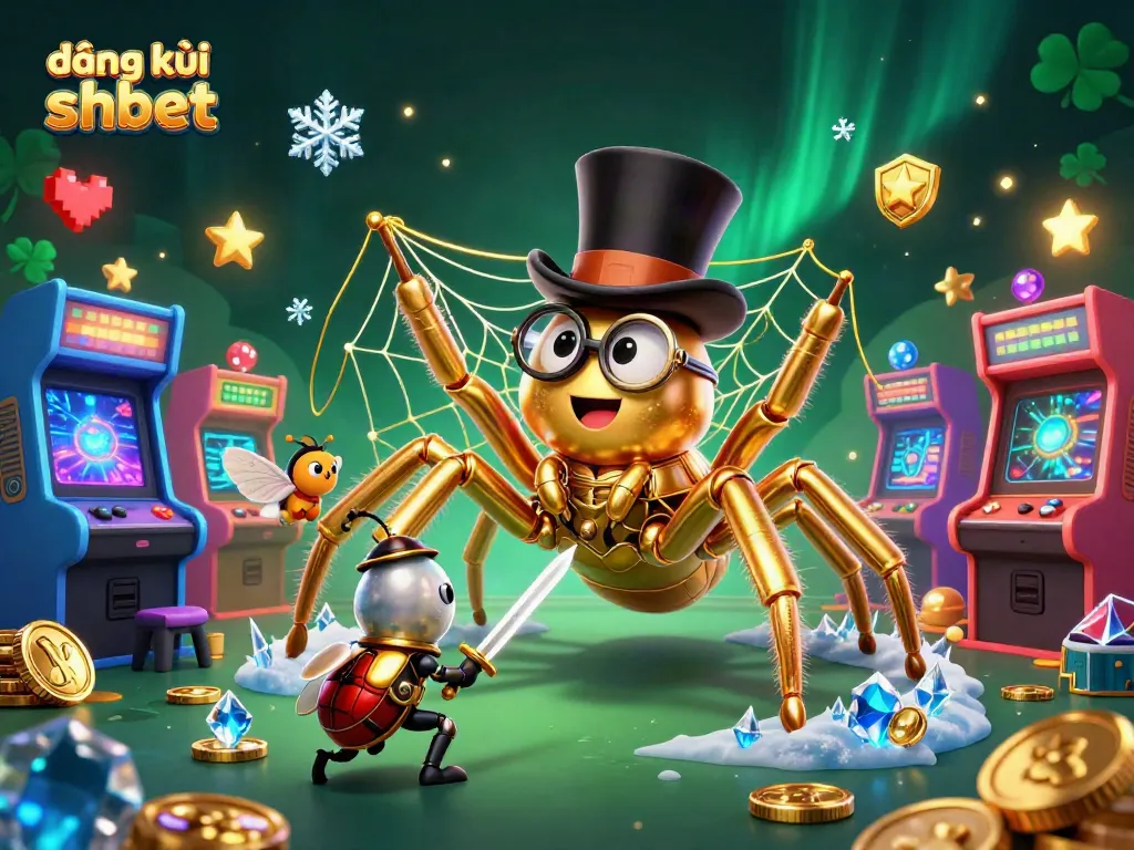 Engage in the exciting world of đăng ký shbet with colorful arcade elements and dynamic characters.