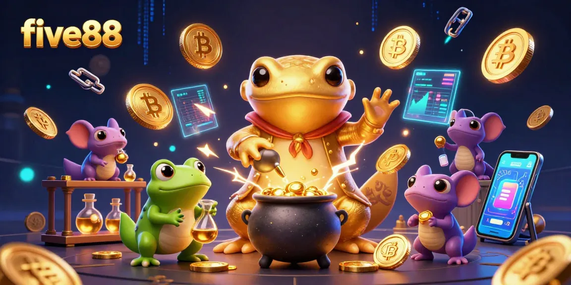 Experience winning strategies at five88 Casino with captivating 3D fantasy elements in rich detail.