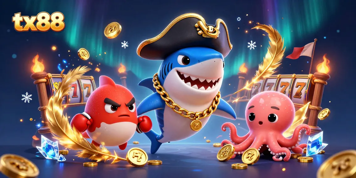 Engage with thrilling slots at tx88 featuring vibrant 3D characters and dynamic casino elements.
