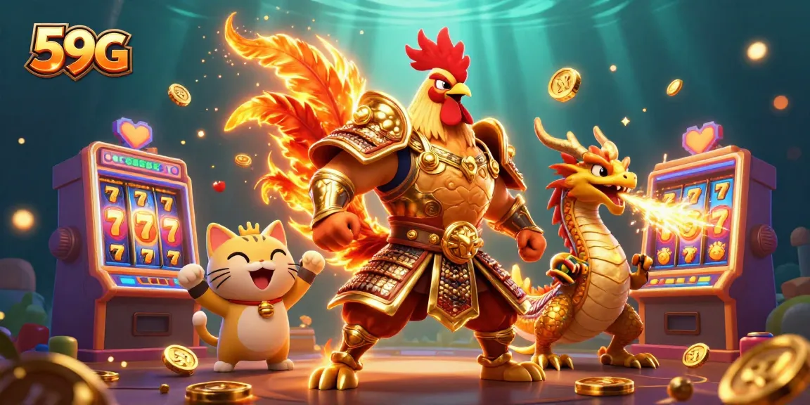 Experience the excitement of winning big with 59G in a vibrant online casino world.