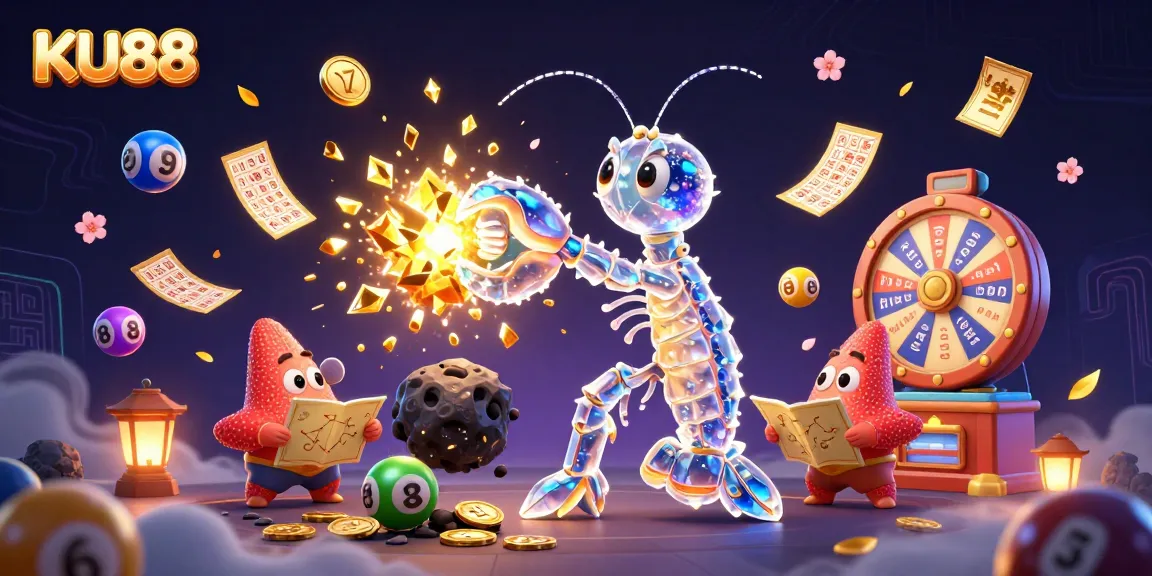 KU88 engages players with vibrant gaming experiences amidst an explosion of colorful gambling elements.