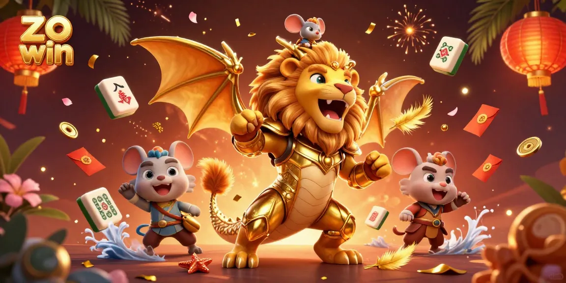 Experience excitement and winning chances at zo win with dynamic gaming elements and vibrant character action.
