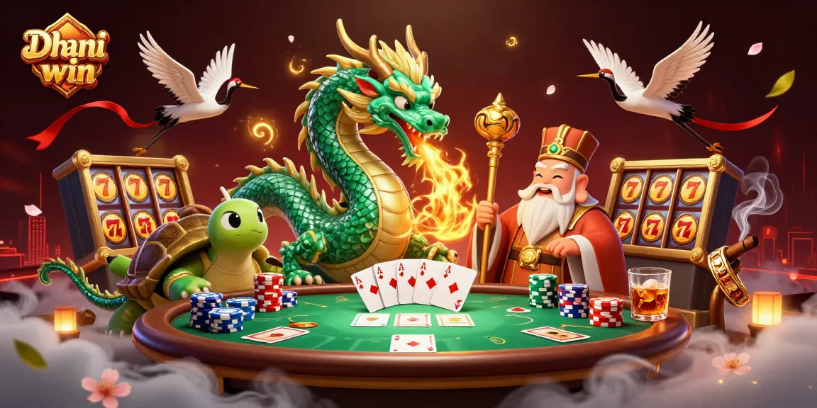 Play thrilling games on Dhani win with vibrant action and exciting visuals among lucky symbols.