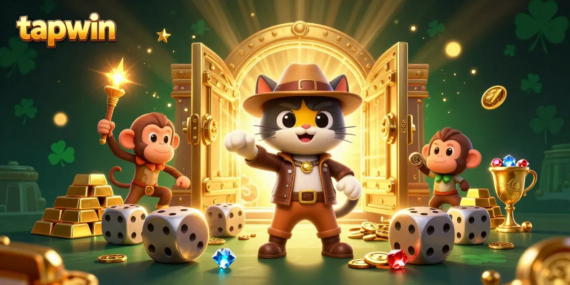 Engage with tapwin through thrilling adventures in a dynamic, treasure-filled casino world.