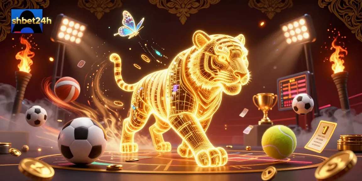 Experience thrilling wins with shbet24h as a golden tiger illuminates the digital casino landscape.