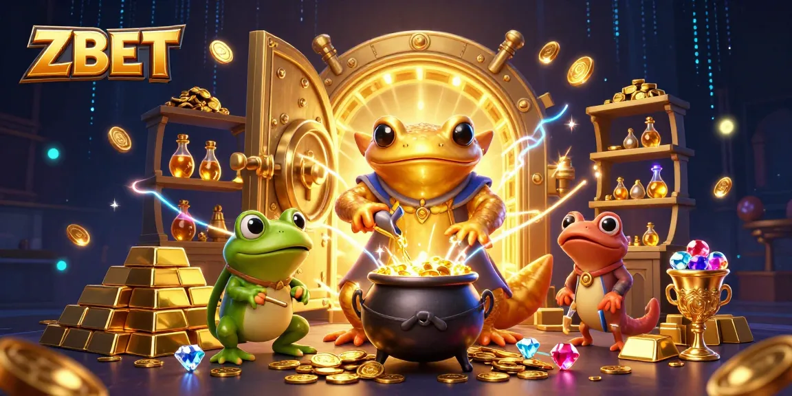 ZBET players enjoy the thrill of winning gold coins in a vibrant casino adventure