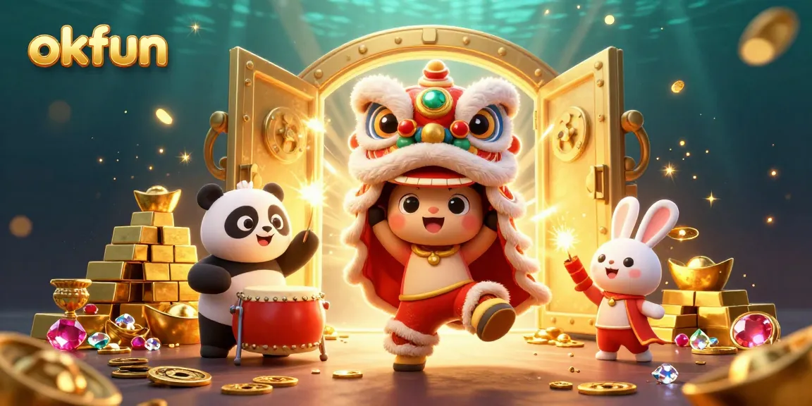 Win big at okfun with dynamic casino festivities featuring treasures and joyous characters.